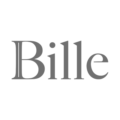 Bille logo in light blue